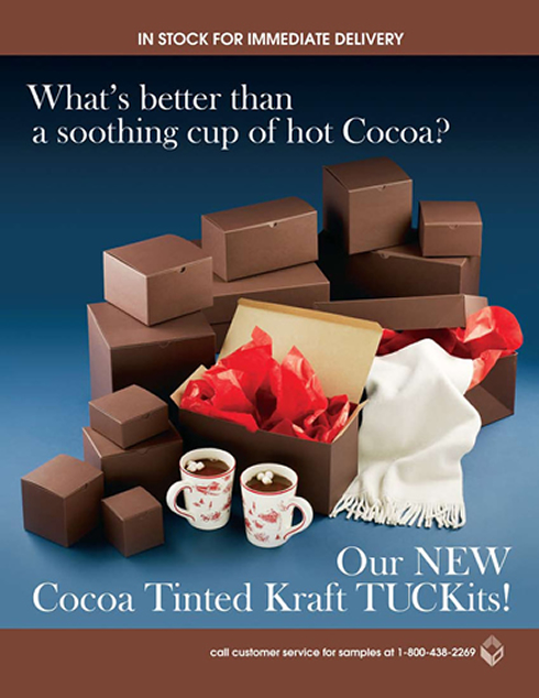 Our New Cocoa Tinted Kraft TUCKits